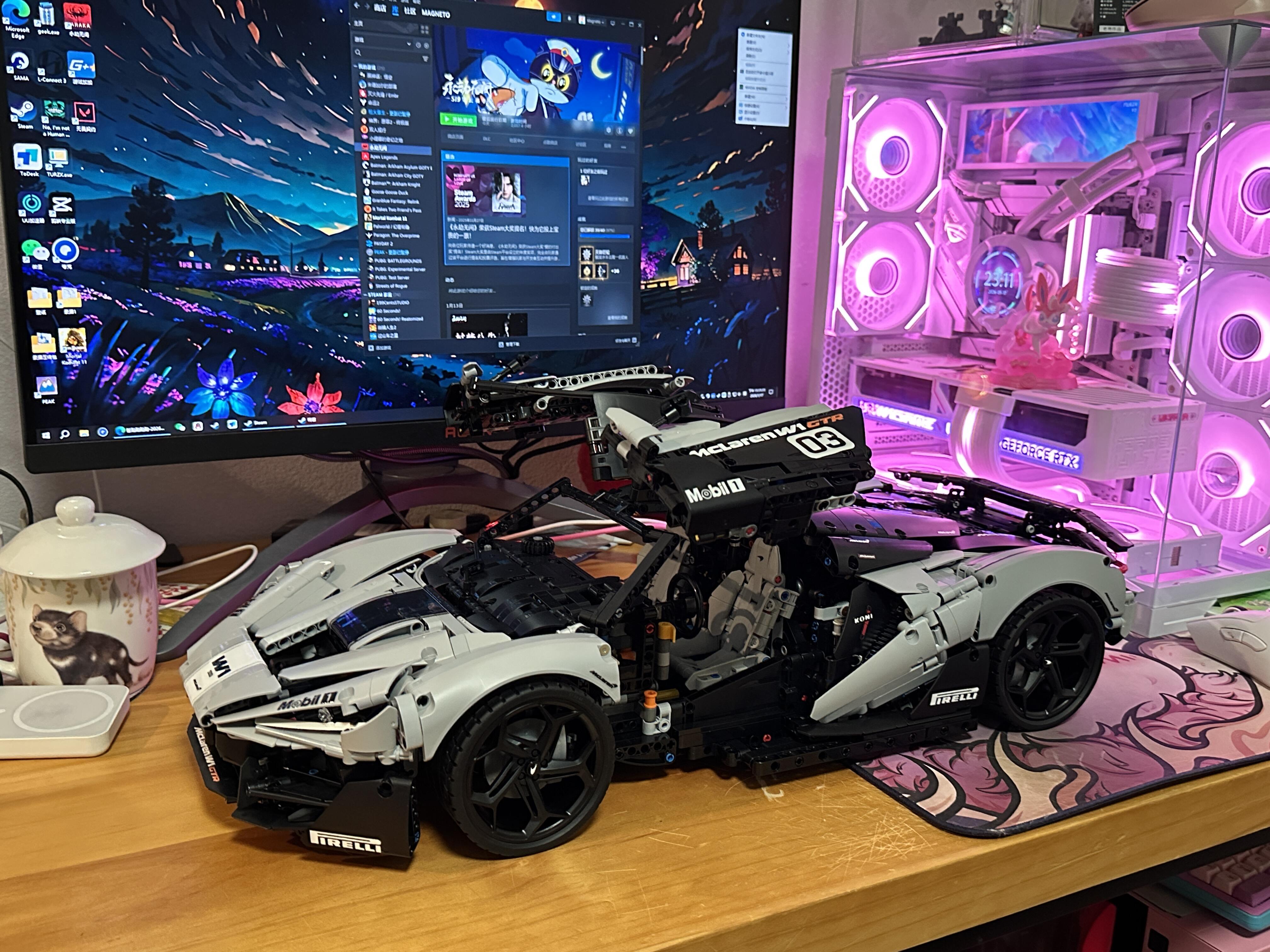 Brick Leon / Laoliang MOC 03 body structure during player assembly